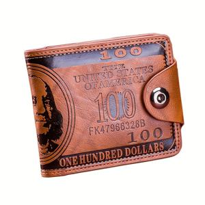 1개 남성용 신용 카드 지갑, 동전 홀더 매일 출퇴근 PU 가죽 빈티지 캐주얼 지갑