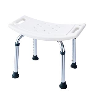샤워 및 욕조용 샤워 의자 1개, 노인/장애인용 높이 조절 가능 샤워 의자