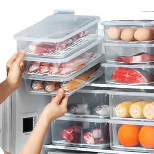투명 신선 유지 상자: 냉장고를 정리하고 신선하게 유지하세요!