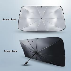 자동차 선바이저 우산 자외선 차단 열 절연 차양 커튼 기어 차량 앞유리 커버 냉각