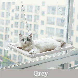 고양이 매달려 해먹 창 스틸 와이어 흡입 컵과 고양이 침대를 장착 실내에 대 한 분리형 빨 수있는 아늑한 휴식 좌석