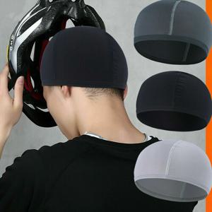 2pcs 냉각 돔 해골 모자 땀 위킹 헬멧 라이너 스포츠 오토바이 사이클링 비니 Durag 모자