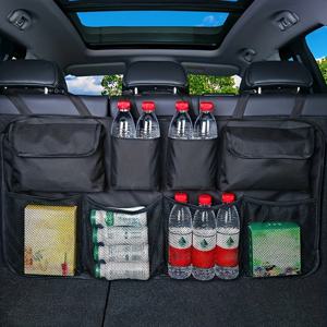 SUV, 자동차용 8개의 대형 수납 가방이 있는 차량용 트렁크 정리함, 추가적인 대용량, 방수 트렁크 정리함