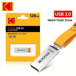 KODAK K122Metal USB 2.0 플래시 드라이브 Pendrive 32GB/64GB/128GB U 디스크.