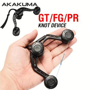 1pc 낚시 보조 Knotter, GT FG PR 라인 보빈 권선 매듭 기계, 낚시 라인 장비