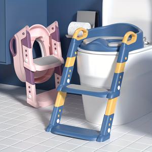 어린이 화장실 원형 계단 아기 화장실 접는 단계 어린이 화장실 소년 소녀 아기 화장실