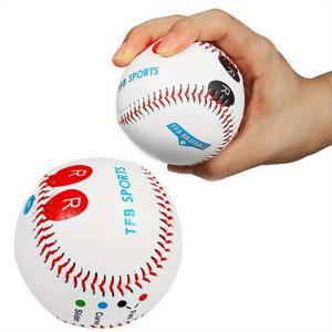 투구 트레이너, 손가락 위치 표시가 있는 야구공, 투구 훈련에 적합