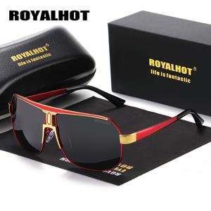 RoyalHot 클래식 금속 광학렌즈 대형 안경은 운전을 위한 남성과 여성에게 이상적인 선택입니다. 선물로도 좋습니다