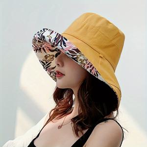 여성용 아웃도어 여름 대규모 넓은 모자로, 햇빛 차단과 선쉴드를 제공하는 양면 베이스볼 모자