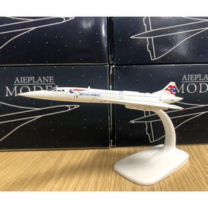 TEMU 브리티시 에어웨이스 초음속 항공기 모형 다이캐스트 한정판 컬렉션 비행기 모형 선물