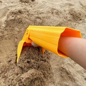 TEMU 부모-자녀 유대감과 창의적 놀이 장난감을 위한 삽, 덤프 트럭, 유모차가 포함된 해변의 재미있는 모래 장난감 세트