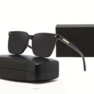 TEMU 트렌디한 럭셔리 디자인 클래식 레트로 패션 안경, 야외 운전 낚시 달리기 패션 안경
