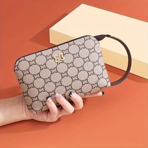 TEMU 기하학적 패턴 클러치 백, 여성을 위한 럭셔리 디자인 핸드백, 패션 휴대폰 지갑