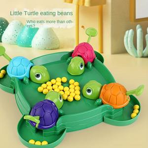 TEMU 콩을 먹는 어린이 작은 거북이 장난감, 콩 잡기 구슬 경쟁 장난감, 부모-자식 대화 형 파티 데스크탑 게임, 교육 장난감 할로윈 크리스마스 선물
