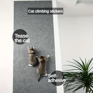 TEMU 벽 소파 고양이 긁는 패드, 고양이 티저 아티팩트, 내구성이 뛰어나고 긁기에 강한 고양이 매트, 비누 먼지가 떨어지지 않는 다기능 스티커 벽 고양이 긁는 도구