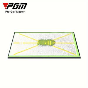 TEMU 초보자를 위한 PGM 골프 타격 패드 - 훈련 매트로 스윙 기술을 향상시키세요