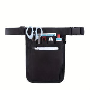 TEMU 여성용 조절 가능한 허리 파우치, 다중 포켓 도구 정리 가방, 일상 사용을 위한 내구성 있는 힙 팩
