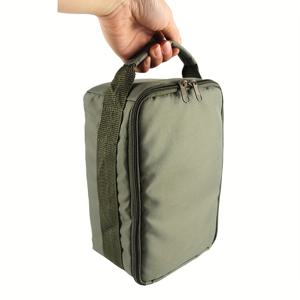 TEMU 1pc 낚시 도구 보관 가방, 낚시 릴 낚싯줄 낚시 미끼 물고기 후크 보관 핸드백, 낚시 장비 액세서리(가방 전용)