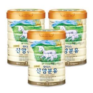 일동후디스 프리미엄 산양분유 1단계 800g x 3개