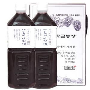 아로니아진액 원액 즙 1L*2병