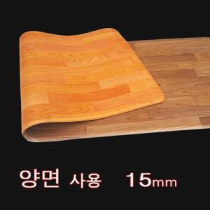 pvc 양면 15mm 요가매트 두꺼운 운동매트 필라테스 스포츠