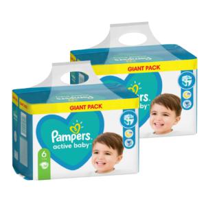 [팸퍼스]유럽산 베이비드라이 밴드6단계 기저귀 파우더향 Pampers 바우처