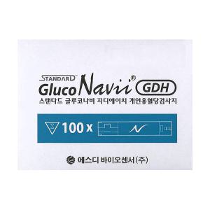 에스디 글루코나비 GDH / NFC 혈당측정검사지 100매 - 26년 04월