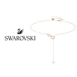 스와로브스키 SWAROVSKI 여자 여성 주얼리 Infinity Y 로즈골드 목걸이 5521346