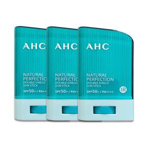 AHC 내추럴 퍼펙션 더블 쉴드 선스틱 22g 초록 3개 SPF50+ / PA++++