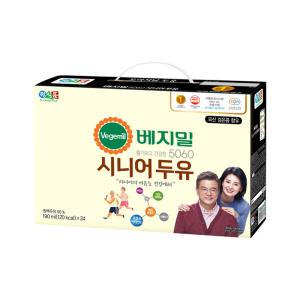 정식품/5060시니어두유190ml(24팩)X1박스/24개/선물용