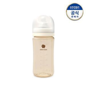 [그린핑거] 베베그로우 PPSU 젖병 크림 280ml (젖꼭지 M size)