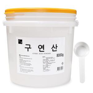 구연산 8kg 섬유유연제 세정제 세제