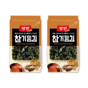 양반김 도시락김 참기름김 4.5g 120봉 무료