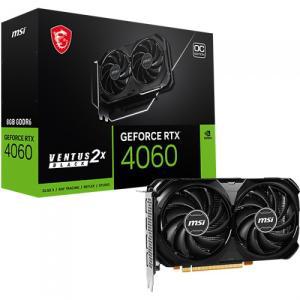 (포)MSI 지포스 RTX 4060 벤투스 2X 블랙 OC D6 8GB