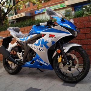 스즈끼 오토바이 수퍼바이크 GSX-R 125 ABS 최신형 / GSX R 125 고연비 스마트키 CBR125 CB125R