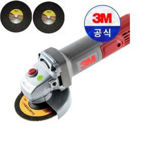 3M 전동 핸드그라인더 4CG-2 + 4인치 CRAFT 절단석 2장 포함