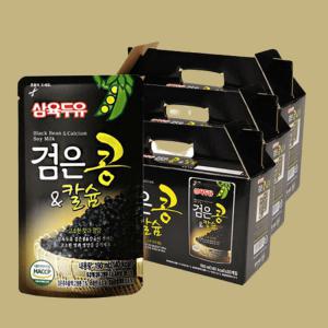 삼육두유 검은콩&칼슘 파우치 190ml 60개콩 고칼슘두유