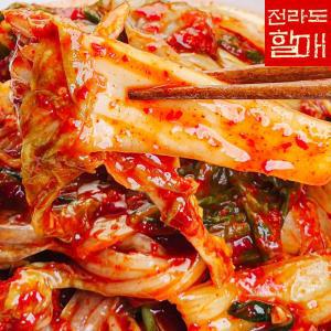 전라도할매 국내산 프리미엄 겉절이(순한맛/매운맛) 3kg