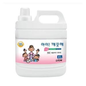 아이깨끗해 핸드워시 레몬향 4L(리필)