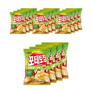 농심 포테토칩오리지널 4번들, 40g, 4개