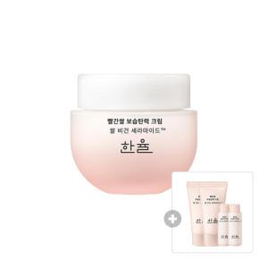 한율 빨간쌀 보습탄력 크림 55ml, 1개 + 증정(보습탄력크림, 15ml, 2개 + 보습탄력에센스스킨, 18ml, 2개)