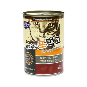 먹고먹고또먹고 참치오리지날 400g x12개 고양이캔_MC