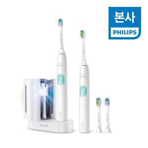 소닉케어 프로텍티브클린 4300 더블핸들 UV 스페셜 킷 HX6456/03