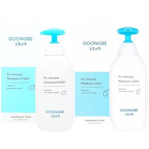 궁중비책 프리뮨 샴푸앤바스 350ml + 프리뮨 모이스처 로션 350ml 아기목욕