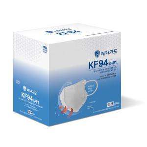 애니가드 마스크KF94새부리형대형(화이트) 개별포장50매