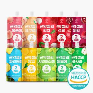 [참앤들황토농원] 데이앤 2kcal 곤약젤리10종 10팩 골라담기