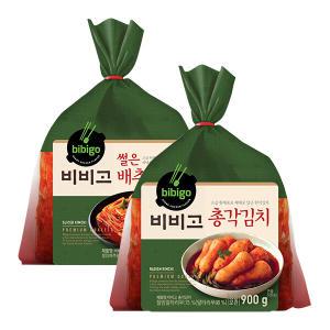 [CJ] 비비고 썰은배추김치3kg + 비비고 총각김치900g