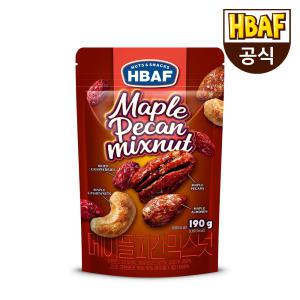 [HBAF] 바프 메이플 피칸 믹스넛 190g