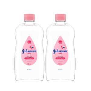 존슨즈 베이비 오일 자연유래성분 500ml x 2개