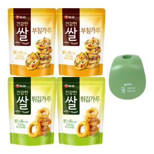 농심 건강한쌀굿즈기획세트 부침, 450g, 2개입, 1개 + 튀김, 450g, 2개입, 1개 + 기름튐방지굿즈, 1개